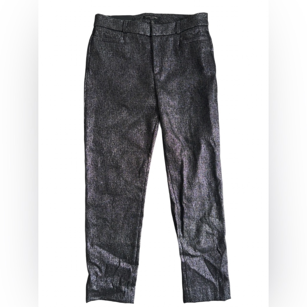 Banana Republic Sloan Mid-Rise Metallic Ankle Pants | Size 6R | NWT